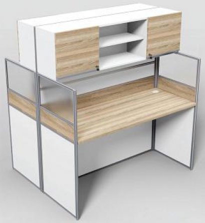 โต๊ะทำงานกลุ่ม 2 ที่นั่ง