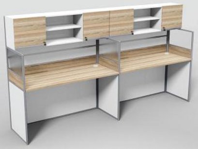 โต๊ะทำงานกลุ่ม 2 ที่นั่ง