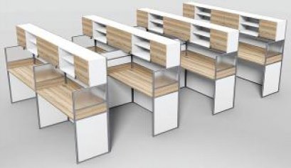 โต๊ะทำงานกลุ่ม 8 ที่นั่ง