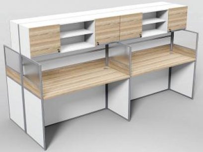 โต๊ะทำงานกลุ่ม 4 ที่นั่ง