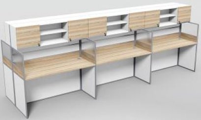 โต๊ะทำงานกลุ่ม 6 ที่นั่ง