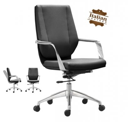 เก้าอี้สำนักงานหนังแท้