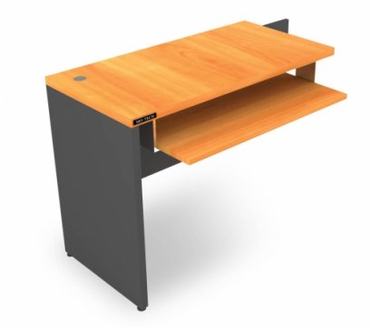 โต๊ะเสริมข้าง/ต่อข้างมีถาดคีย์บอร์ด