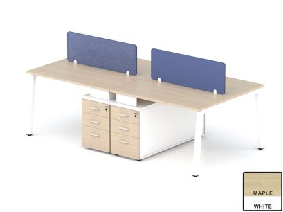 โต๊ะทำงานกลุ่ม 4 ที่นั่ง