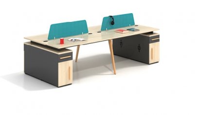 โต๊ะทำงานกลุ่ม 4 ที่นั่ง