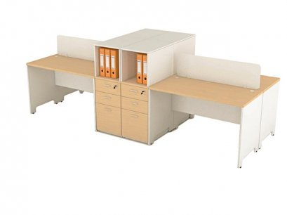 โต๊ะทำงานกลุ่ม 4 ที่นั่ง