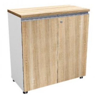 ตู้เอกสารเตี้ย 2 บานเปิด