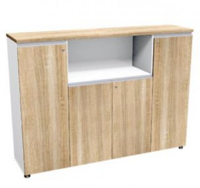 ตู้เอกสารกลาง 4 บานเปิด