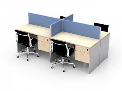 โต๊ะทำงานกลุ่ม 4 ที่นั่ง