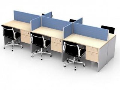 โต๊ะทำงานกลุ่ม 6 ที่นั่ง