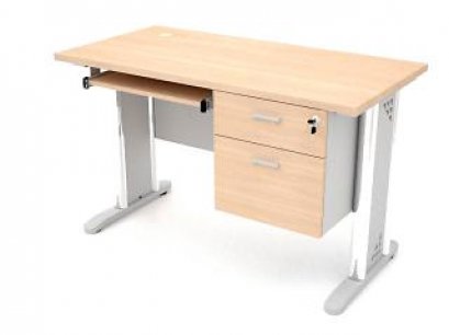 โต๊ะทำงานขาเหล็ก