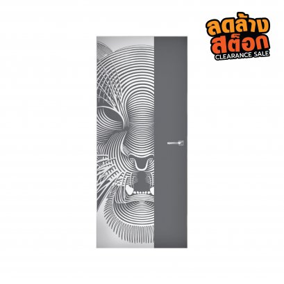 ประตู iDoor Premium Dsign ลาย 20 Platinum Grey 80x200