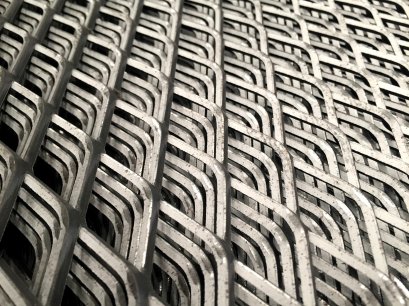 ตะแกรงทางเดินเหล็กยืด (ตะแกรงฉีก)