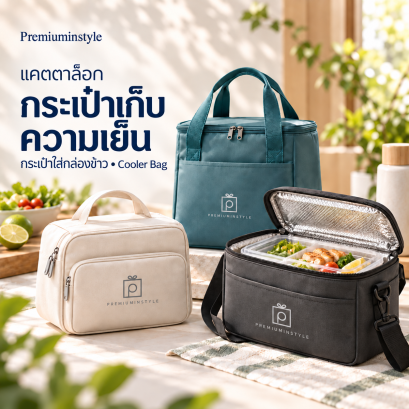Catalog กระเป๋าเก็บความเย็น กระเป๋าใส่กล่องข้าว Cooler Bag 