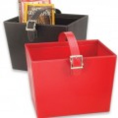 ตะกร้าหนังพรีเมี่ยม