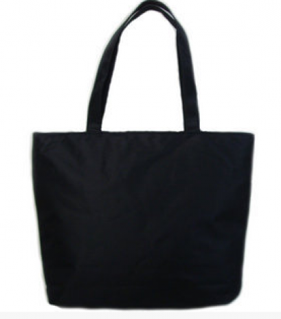 กระเป๋าผ้าแคนวาส-ดำ