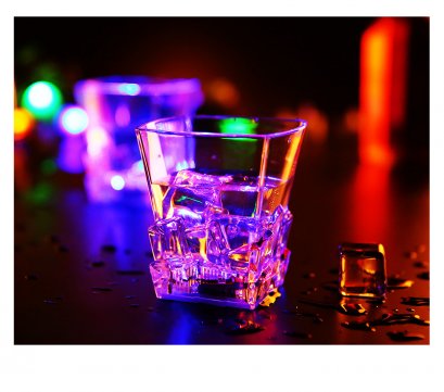 แก้วเหล้าled แก้วเหล้าเรืองแสง แก้วเหล้ามีไฟ