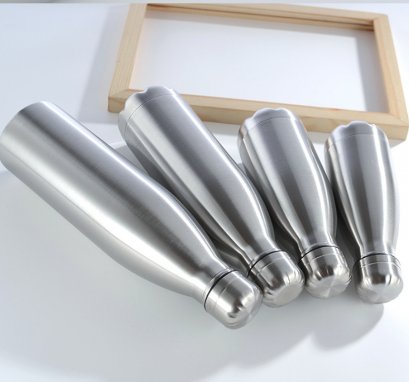 ขวดน้ำเก็บแสตนเลสทำโลโก้ได้ 500 ml  1 ชั้น