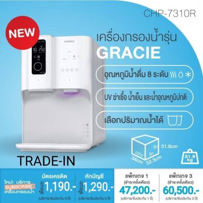 Coway เครื่องกรองน้ำ รุ่น CHP-7310R (เกรซี่) เครื่องกรองน้ำร้อน น้ำเย็น