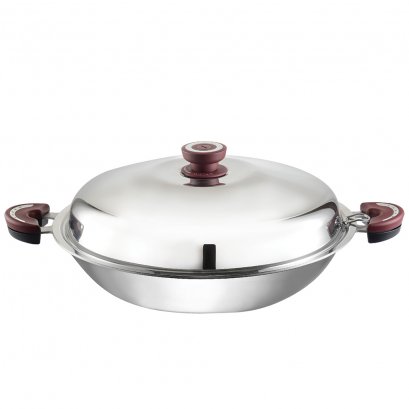 BUFFALO FUNCTION SERIES S/S FLAT WOK 35CM