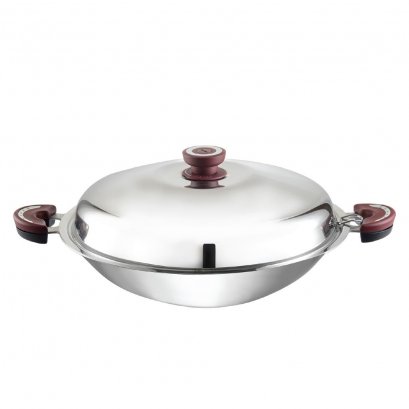 BUFFALO FUNCTION SERIES S/S ROUND WOK 40CM