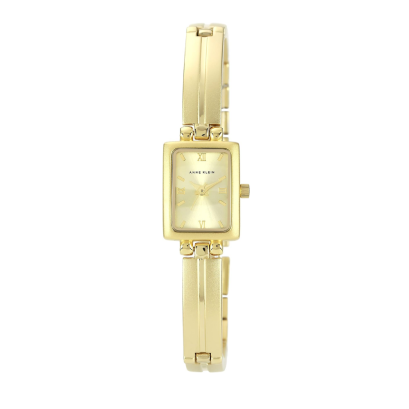 Anne Klein 10-5404CHGB gold tone rectangle (16mm x 26.5mm) นาฬิกาข้อมือผู้หญิง