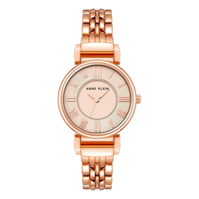 Anne Klein AK/2158RGRG rose gold round (30mm x 32.5mm) นาฬิกาข้อมือผู้หญิง