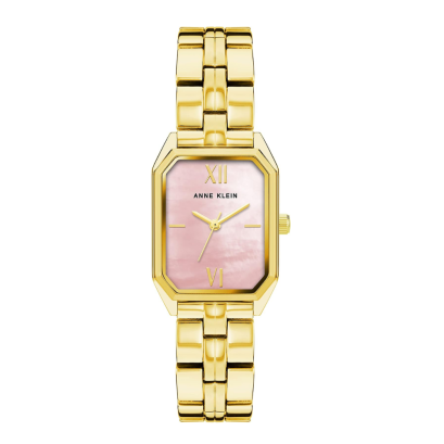 Anne Klein AK-3774BHGB goldtone octagon (24mm x 35.4mm) นาฬิกาข้อมือผู้หญิง