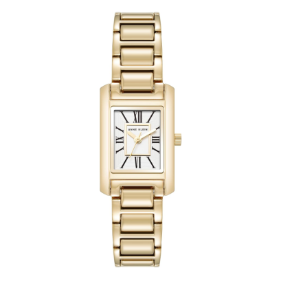 Anne Klein AK-5114SVGB gold tone rectangle (20mm x 30mm) นาฬิกาข้อมือผู้หญิง