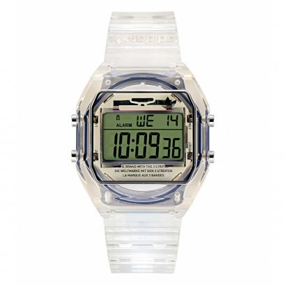 ADIDAS AOST24061 Unisex Digital Two Crystal Digital Watch Rainbow 36mm.