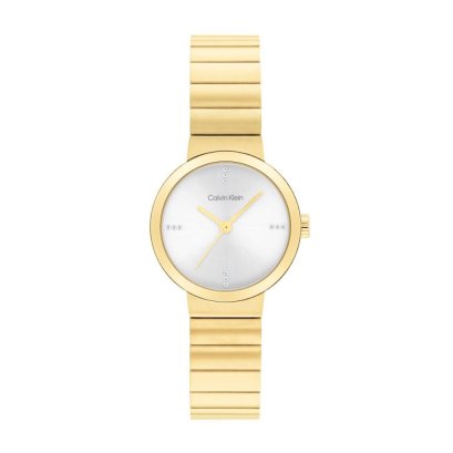 Calvin Klein 25200416 Precise Gold Ladies Quartz Watch 25 mm.