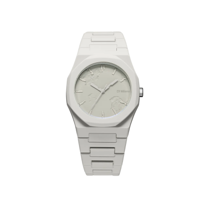 D1 Milano D1-PCBJ40 นาฬิกาข้อมือ  นาฬิกา UNISEX  40.5 mm D1 Milano   นาฬิกา Polycarbon Fragment PCBJ40