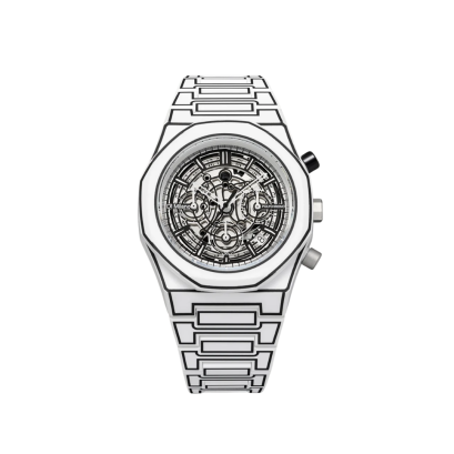 D1 Milano D1-PHBJ13 นาฬิกาข้อมือ  นาฬิกา UNISEX  40.5 mm D1 Milano   นาฬิกา Polychrono White Sketch  PHBJ13