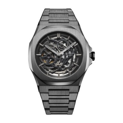 D1 Milano D1-SKBJ11 Skeleton Gun Metal gents watch 42 mm.