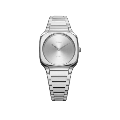 D1 MILANO D1-SQBL01  Silver Square Bracelet 37mm