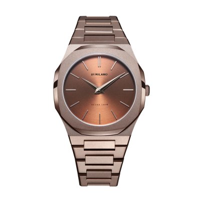 D1 MILANO D1-UTBJ10 Chocolate Ultra Thin Bracelet 40mm