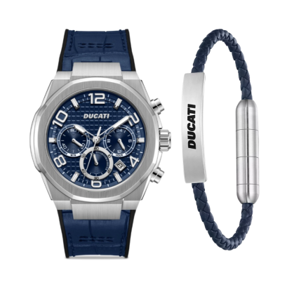 Ducati DTWGO0001101-WB00 GENTS  CHRONOGRAPH  ROUND Men watch นาฬิกาข้อมือ นาฬิกา ผู้ชาย (นาฬิกา/สร้อยข้อมือ)