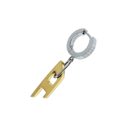 DIESEL  JEWELRY DX1419931 SP23 EARRINGS BASE METAL WITH CZ