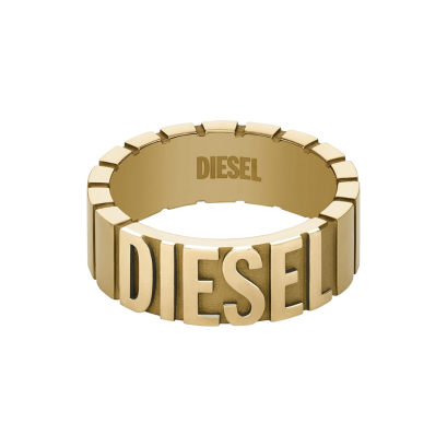DIESEL  JEWELRY DX143971010 SM23 RING BASE METAL WITH CZ10
