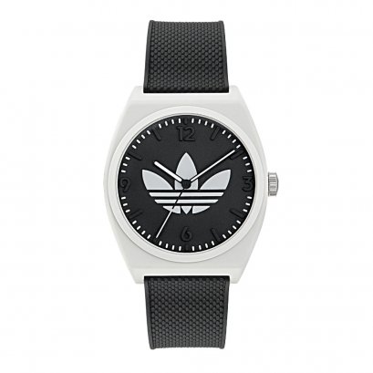 นาฬิกาข้อมือผู้หญิง PROJECT TWO รุ่น AOST23550 สายเรซิ่น สีดำ