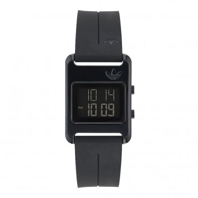 นาฬิกาข้อมือผู้หญิง RETRO POP DIGITAL รุ่น AOST23568 สายซิลิโคน สีดำ