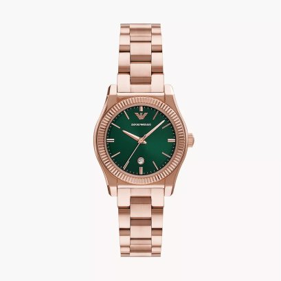 Emporio Armani Rose Gold Tone Analogue Watch AR11639