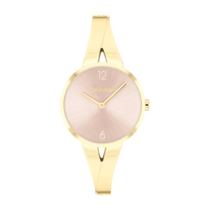 Calvin Klein CK25100027 Joyful  Gold 30mm.