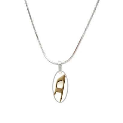 DIESEL JEWELRY DX1421931  NECKLACE BASE METAL WITH CZ สร้อยคอ