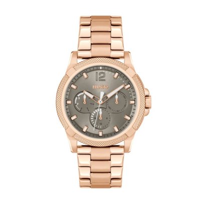 HUGO BOSS นาฬิกาผู้หญิง IMPRESS รุ่น HB1540136 สายสเเตนเลส สีโรสโกลด์ 38มม.