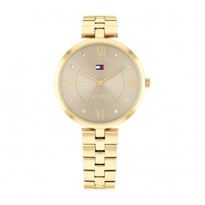 Tommy Hilfiger TH1782685 Watch Ella Ladies Watch นาฬิกาข้อมือผู้หญิง สี Gold