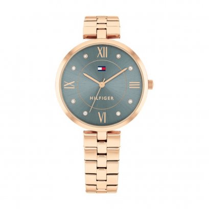 Tommy Hilfiger TH1782686 Women&#039;s Ionic Rose Gold Plated Steel Bracelet นาฬิกาข้อมือผู้หญิง สี Rose Gold