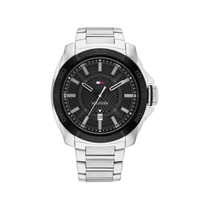 Tommy Hilfiger 1792138 Silver Black Colour Men Watch