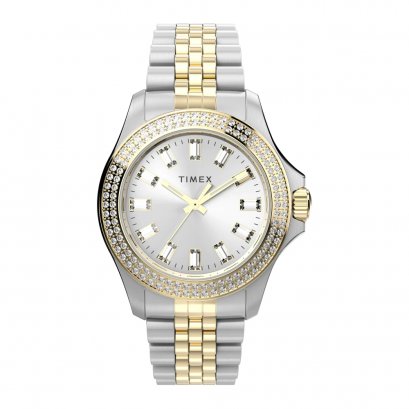 Timex TW2V80100 Kaia Stainless Steel Bracelet Watch 38mm.