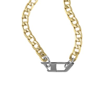 DIESEL  JEWELRY DX1438931 SM23 NECKLACE BASE METAL WITH CZ